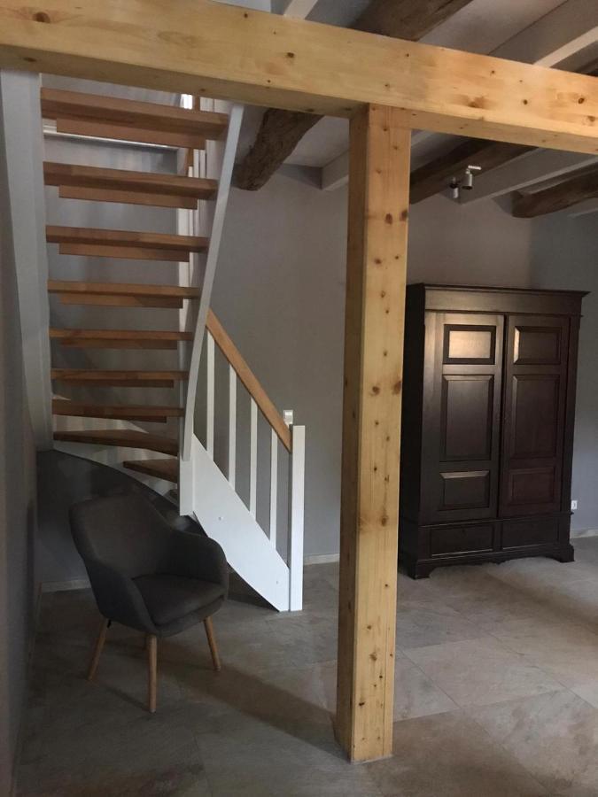 Fachwerk-Maisonette-Wohnung -Zur Tenne- Rieste Eksteriør billede